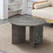 MESA DE CENTRO ESTILO MICROCEMENTO