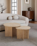 MESA DE CENTRO ESTILO MARMOL SET/2