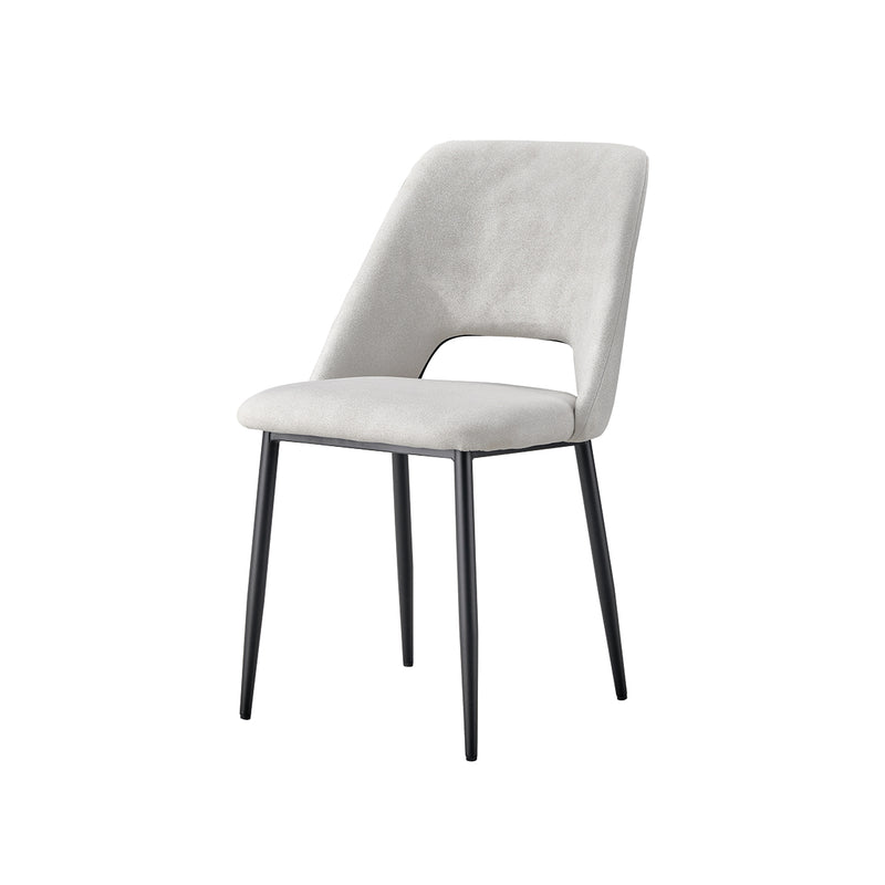 SILLA DE COMEDOR EN TELA BEIGE