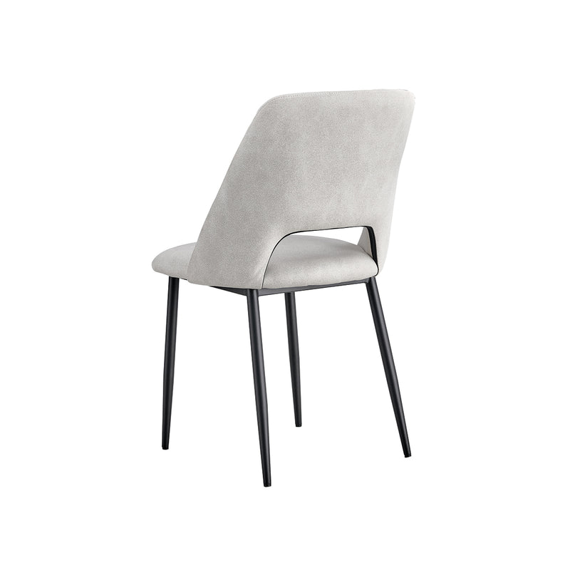 SILLA DE COMEDOR EN TELA BEIGE
