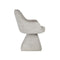 SILLA DE COMEDOR CON ASIENTO GIRATORIO EN TELA TAUPE