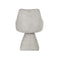 SILLA DE COMEDOR CON ASIENTO GIRATORIO EN TELA TAUPE