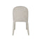 SILLA DE COMEDOR EN TELA MARRON