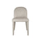 SILLA DE COMEDOR EN TELA MARRON