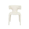 SILLA DE COMEDOR EN TELA OFF WHITE