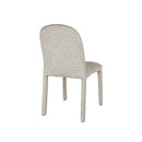 SILLA DE COMEDOR EN TELA MARRON