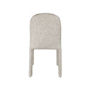 SILLA DE COMEDOR EN TELA MARRON