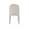 SILLA DE COMEDOR EN TELA MARRON