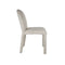 SILLA DE COMEDOR EN TELA MARRON