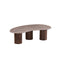 MESA DE CENTRO TOPE DE MARMOL ARTIFICIAL Y BASE MDF