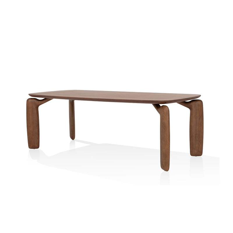 MESA DE COMEDOR ACABADO DE MADERA
