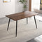 MESA DE COMEDOR ACABADO DE MADERA