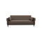 SOFA CAMA EN TELA MARRON