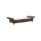 SOFA CAMA EN TELA MARRON