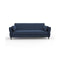 SOFA CAMA EN TELA AZUL