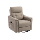 BUTACA RECLINABLE ELECTRICA EN TELA GRIS