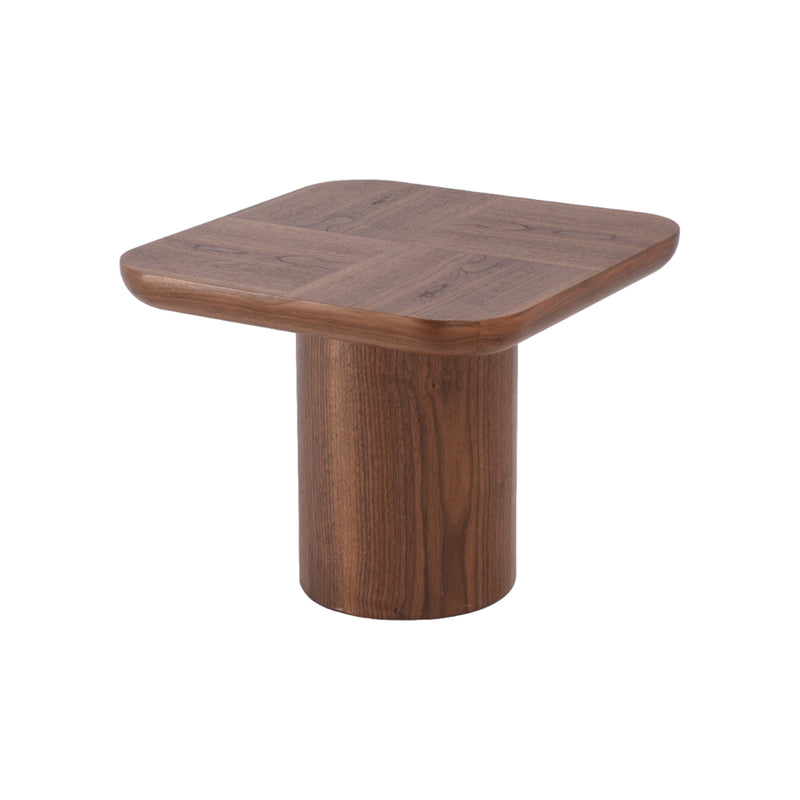 MESA LATERAL EN ACABADO DE MADERA