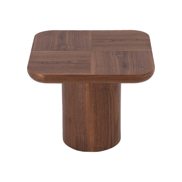 MESA LATERAL EN ACABADO DE MADERA