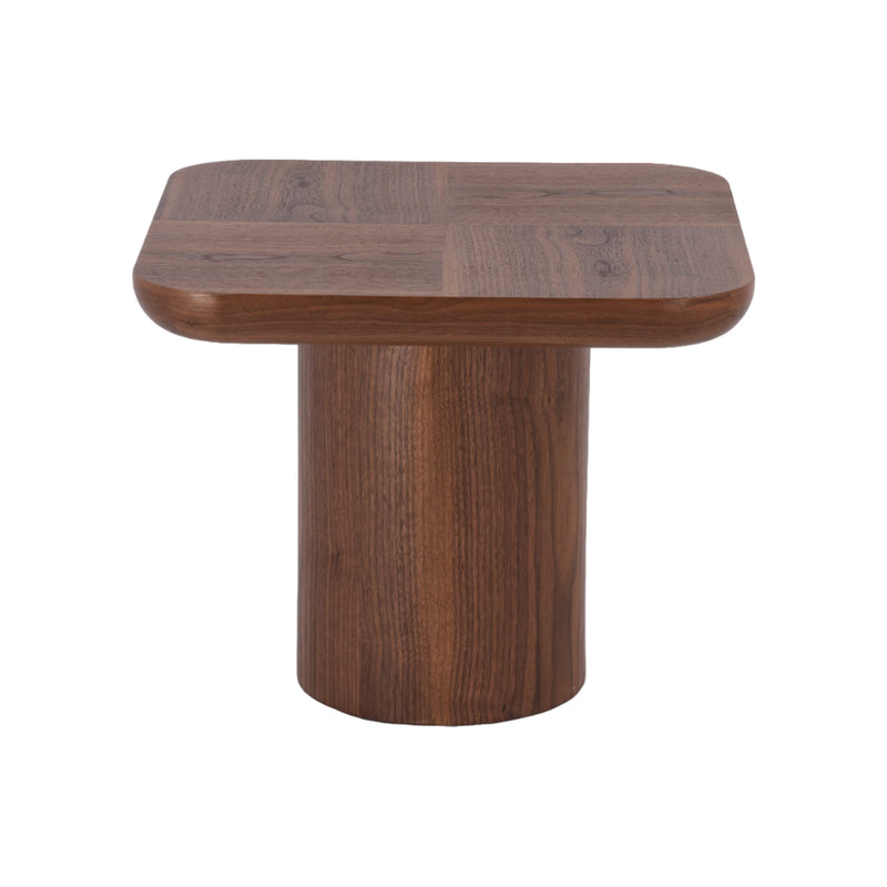 MESA LATERAL EN ACABADO DE MADERA