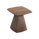 MESA LATERAL EN ACABADO DE MADERA