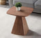 MESA LATERAL EN ACABADO DE MADERA