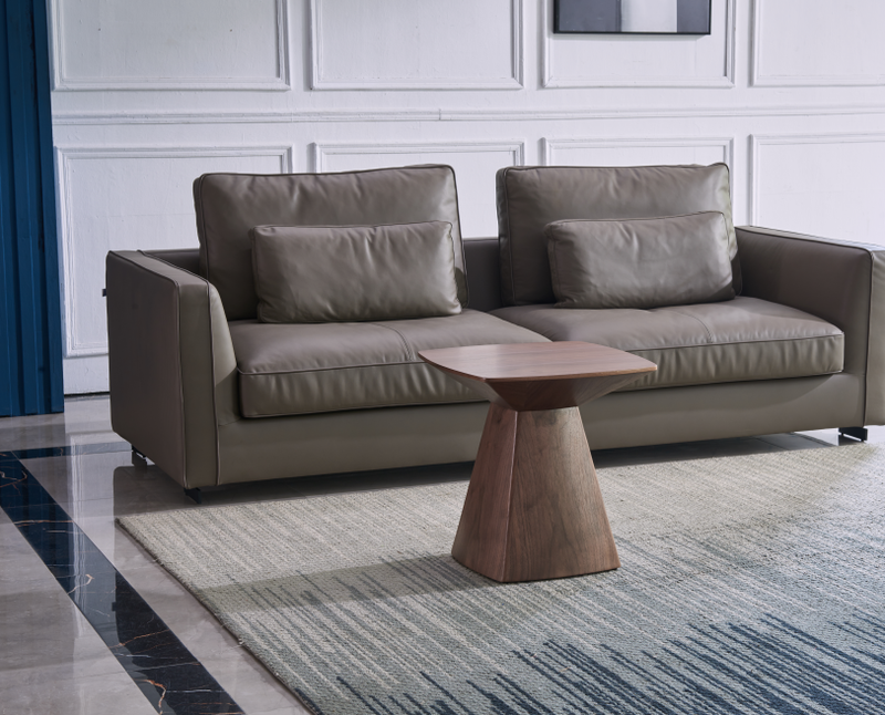 MESA LATERAL EN ACABADO DE MADERA