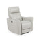 BUTACA RECLINABLE ELECTRICA CON FRENTE DE PIEL GRIS