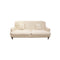 SOFA ESTACIONARIO DE 3 ASIENTOS EN TELA BEIGE