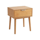 CAMA KING "ACACIA I"+ 1 MESITA DE NOCHE - 2PCS