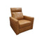 BUTACA RECLINABLE ELECTRICA EN PIEL SINTETICA NARANJA