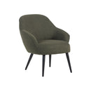 BUTACA ESTACIONARIA EN TELA VERDE