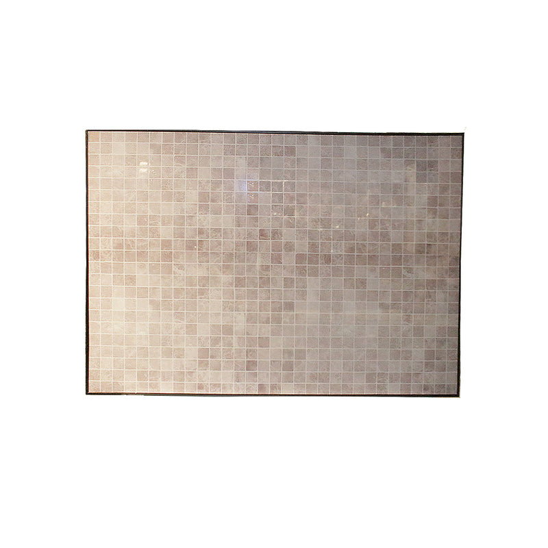 ***CUADRO DE PARED CON MARCO DE MOSAICO ANTIGUO DE VIDRIO