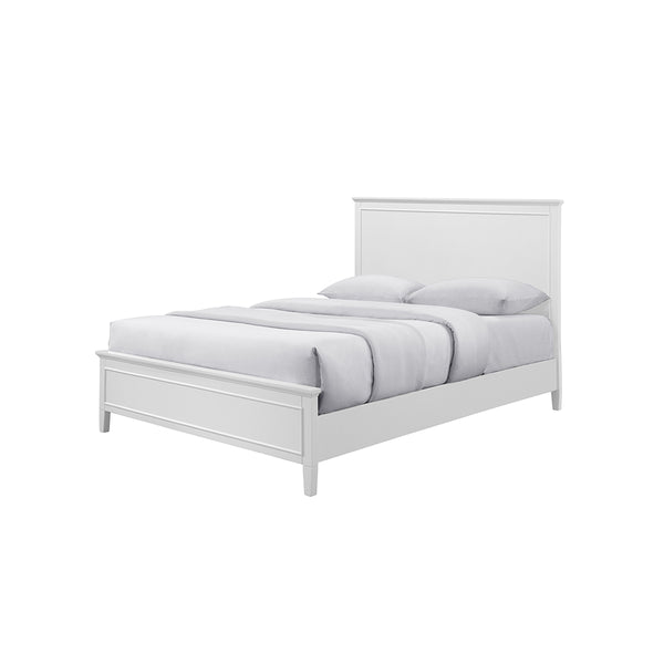 CAMA QUEEN "JEAGE" + 1 MESITA DE NOCHE - 2PCS
