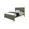 CAMA JESSE VERDE FULL + 1 MESITA DE NOCHE - 2PCS