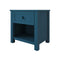 CAMA JESSE TURQUESA FULL + 1 MESITA DE NOCHE - 2PCS