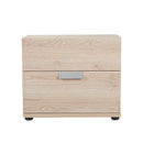CAMA QUEEN "JL01016" + 1 MESITA DE NOCHE - 2PCS