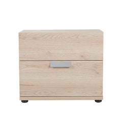 CAMA QUEEN "JL01016" + 1 MESITA DE NOCHE - 2PCS