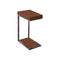 MESA LATERAL ACABADO DE MADERA Y METAL