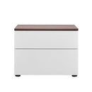 CAMA QUEEN "JL01041" + 1 MESITA DE NOCHE - 2PCS