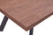 MESA DE COMEDOR ACABADO DE MADERA Y PATAS NEGRAS