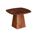 MESA LATERAL EN ACABADO DE MADERA