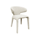SILLA DE COMEDOR EN TELA BEIGE