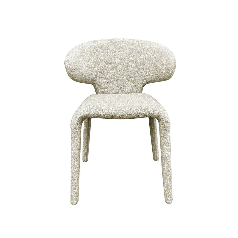 SILLA DE COMEDOR EN TELA BEIGE