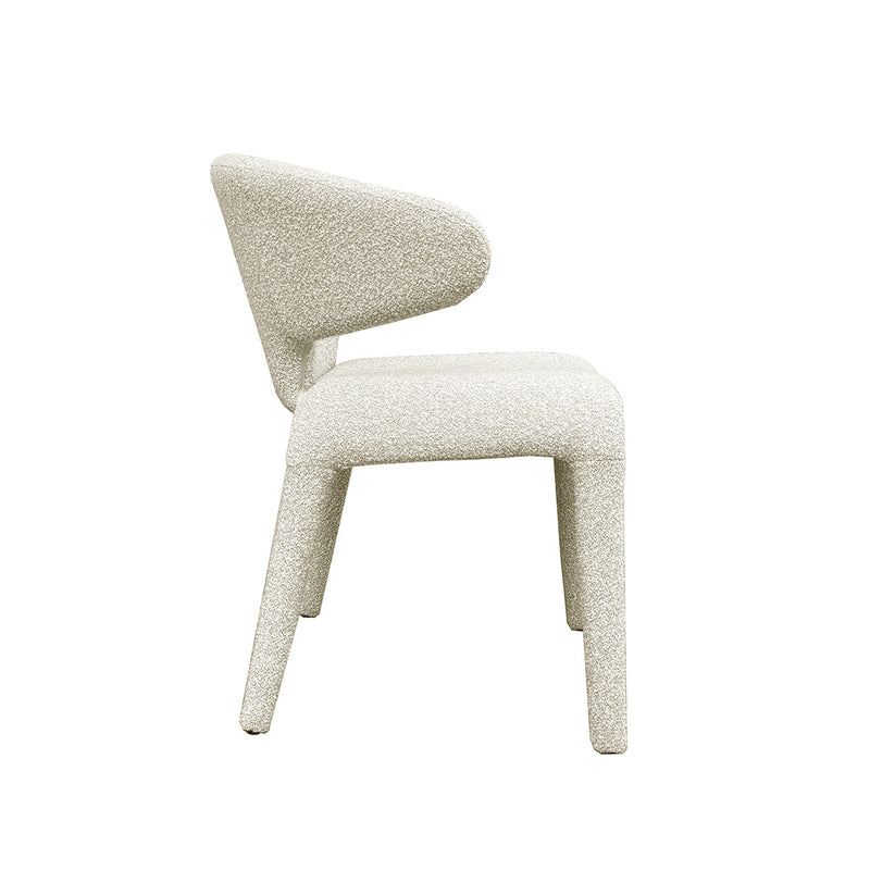 SILLA DE COMEDOR EN TELA BEIGE