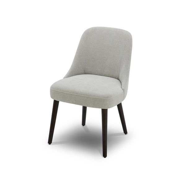 SILLA DE COMEDOR EN TELA GRIS