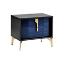 MESA DE NOCHE OCEANUM BLUE GREY