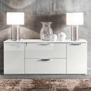 CREDENZA SEDONA EN BLANCO ALTO BRILLO