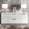 CREDENZA SEDONA EN BLANCO ALTO BRILLO