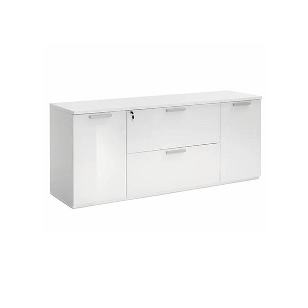 CREDENZA SEDONA EN BLANCO ALTO BRILLO