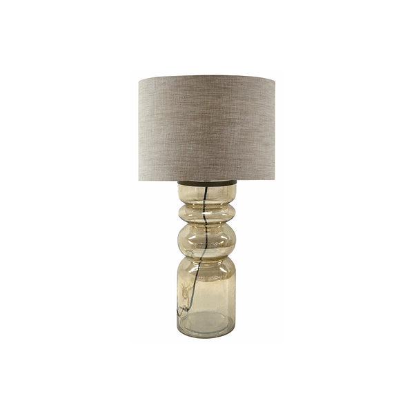 NORDIC TABLE LAMP, DARK GOLD COATED